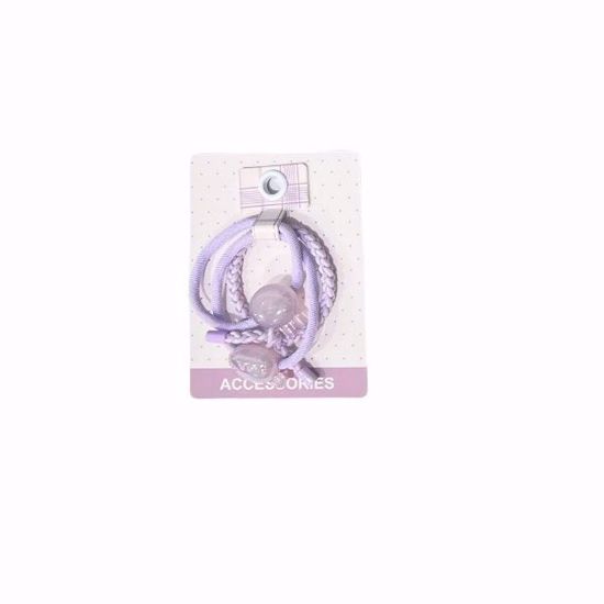 Picture of Basic Hair Ties (3 pcs) – with Bunny & Bear Charms