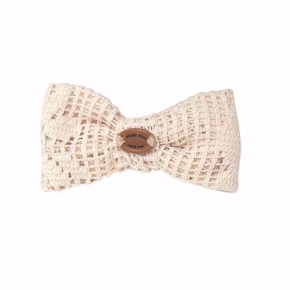 Picture of Beige Knitted-Style Ribbon Hair Clip