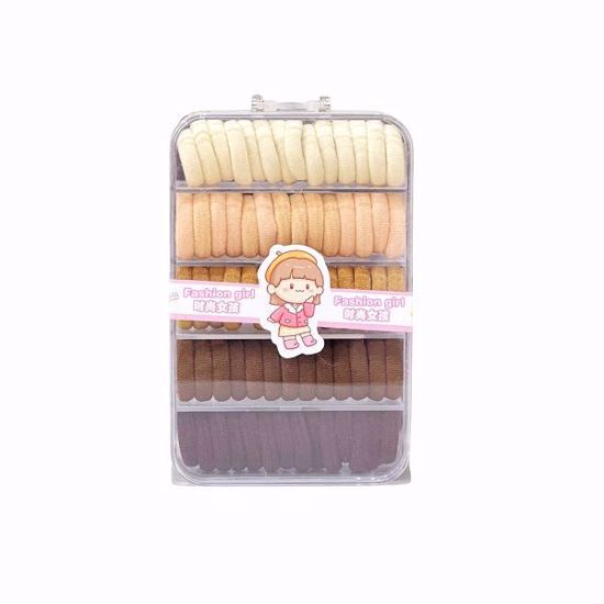 Picture of Kids Five-Row Towel Ring Hair Tie Set