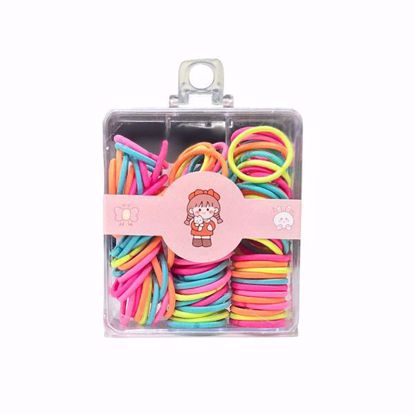 Picture of Kids Hair Accessories & Finger Ring Hair ties (90pcs )