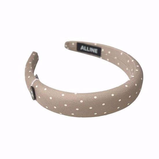 Picture of Brown Polka Dot Hairband