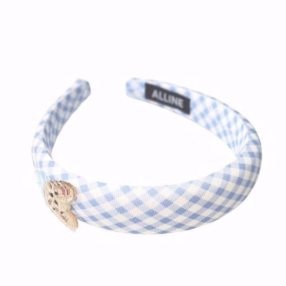 Picture of Blue Plaid Hairband