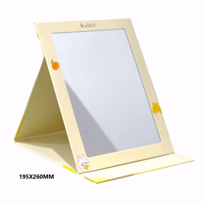 صورة Rabbit Between Flower Large Folding Mirror (195×260mm)