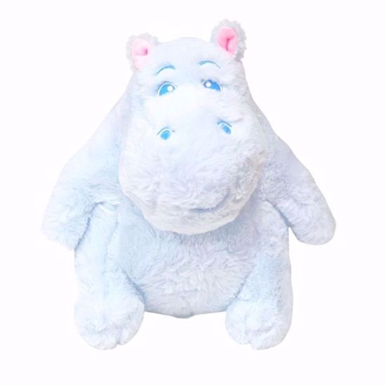 صورة Hippo Plush Toy – 22 x 5 x 15 cm