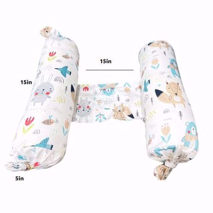 Picture of Baby Anti-Rolling Bolster Pillow – Sleep Positioner for Newborns (15 x 5 x 15 cm)