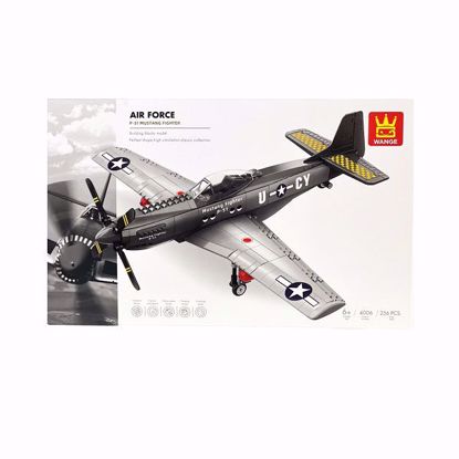 Picture of Air Force P-51 Mustang Fighter #4006 – Building Block Set