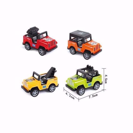 صورة XLC X4 Metal Die-Cast Pull Back Vehicle Set – Jeep Models