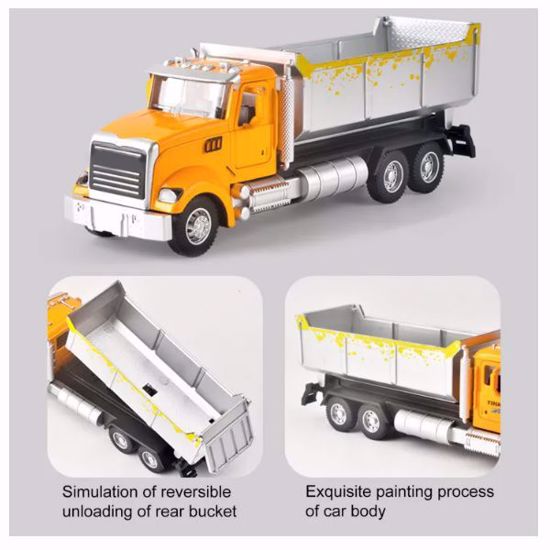 صورة Alloy Truck Model #6001-4 – Heavy Truck Series