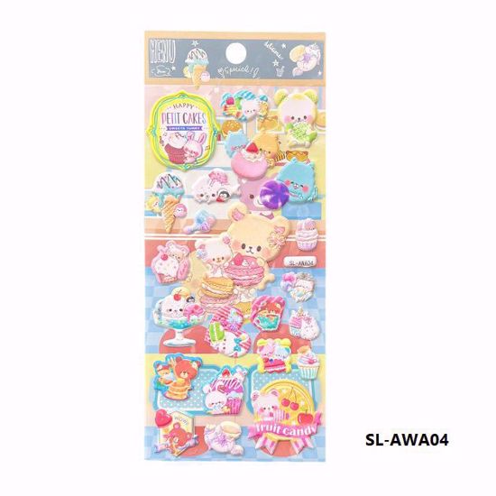 صورة 3D Puffy Stickers – Sweet & Squishy Fun!