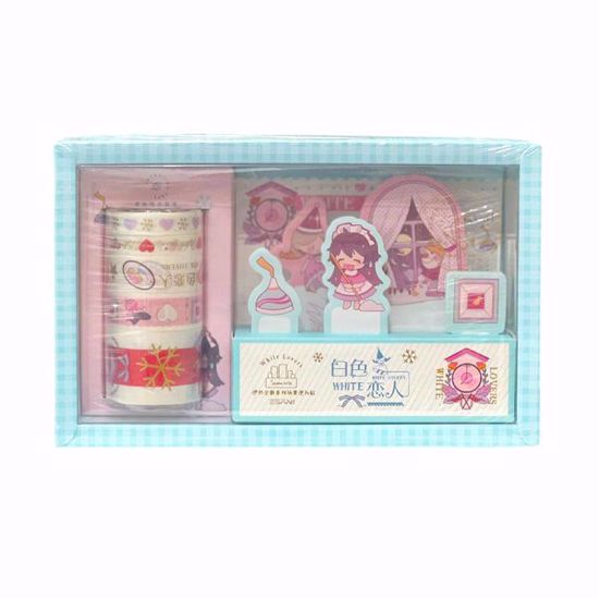 Picture of Romantic Themed Stationery Set – Journaling & Scrapbooking Kit