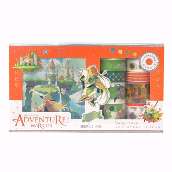 Picture of Adventure Warrior Sticker & Washi Tape Set