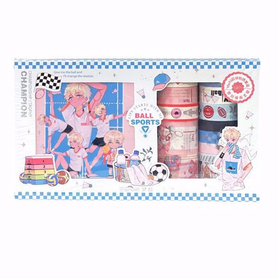 صورة Sports Champion Sticker & Washi Tape Set