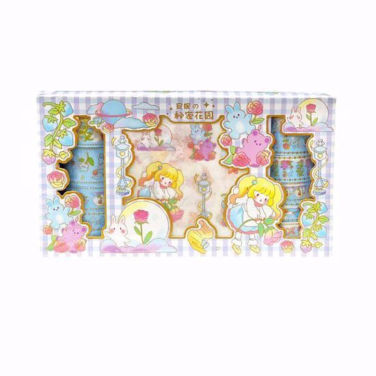 Picture of Kawaii Cute Girl Shiny – Washi Tapes & Stickers Box
