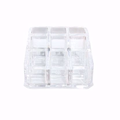 صورة Acrylic Lipstick Holder – Compact Cosmetics Organizer