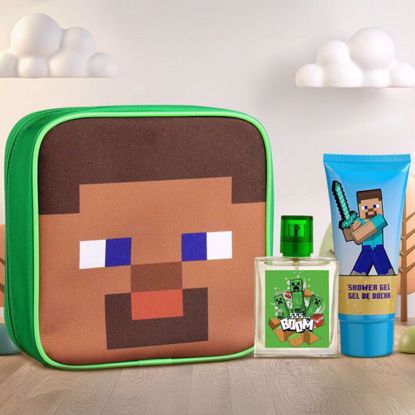 صورة Minecraft Toiletry Bag Gift Set