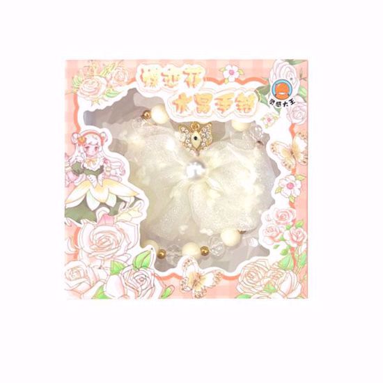 Picture of 2-in-1 Bracelet & Hairclip Set –with Evil Eye Butterfly Charm