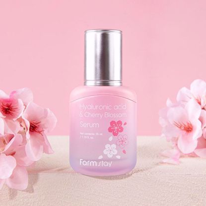 صورة Farmstay Hyaluronic Acid & Cherry Blossom Serum 35ml