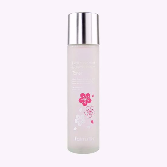 صورة Farmstay Hyaluronic Acid & Cherry Blossom Toner
