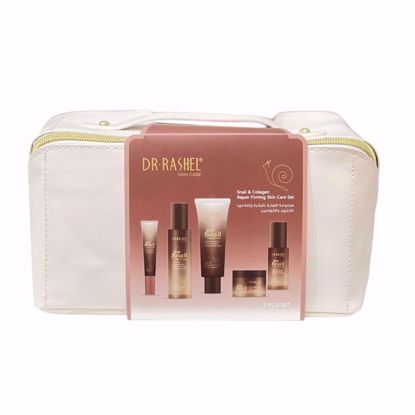 صورة Dr. Rashel Snail & Collagen Repair Firming Skin Care Set with Pouch