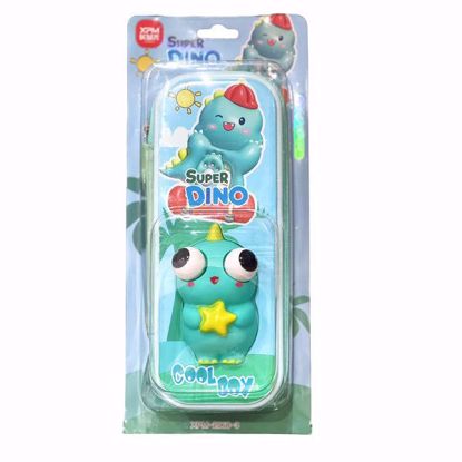Picture of DINO Design 3D Squishy Pop-Eye Pencil Case