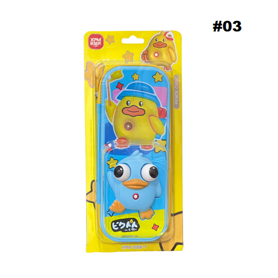 Picture of DUCK Design 3D Squishy Pop-Eye Pencil Case