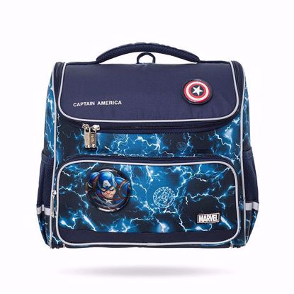 صورة Marvel Captain America Fashion Backpack – Horizontal Large Capacity