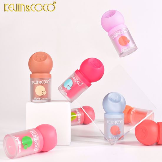صورة KEVIN & COCO Liquid Blush & Highlighter – The Pomegranate Glow