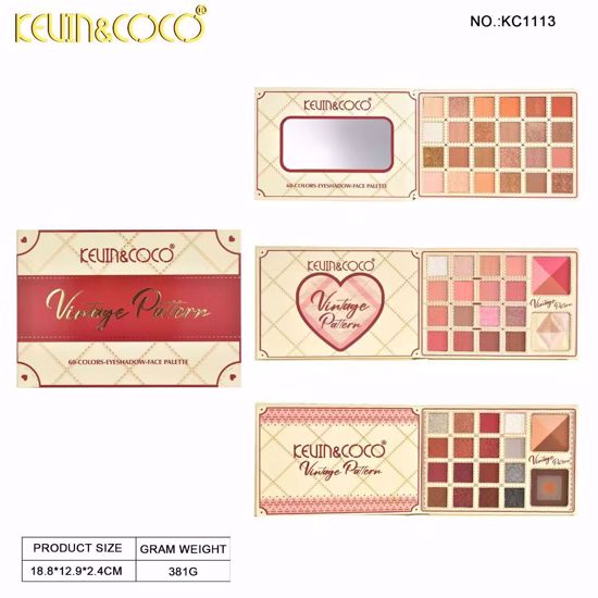 صورة 60-Color Tartan Eyeshadow Palette
