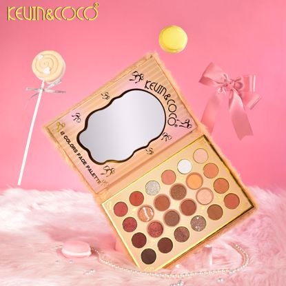صورة Furry 42 Colors Two-Layer Face & Eye Makeup Palette (BROWN)