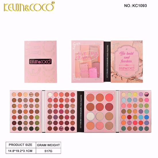 Picture of KEVIN & COCO 117 Colors Face Palette