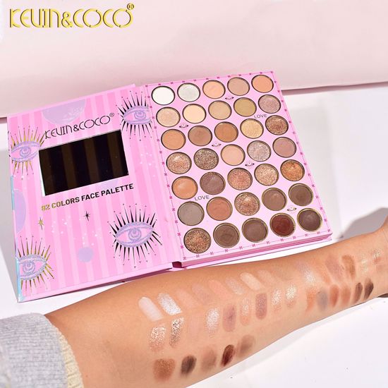 Picture of KEVIN & COCO 82 Colors Face Palette