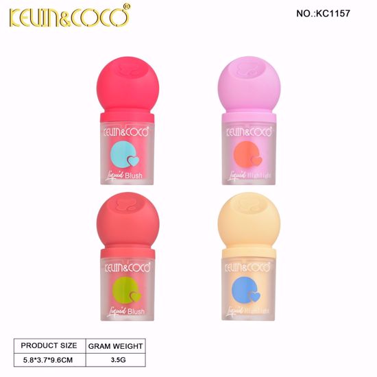 Picture of KEVIN & COCO Liquid Blush & Highlighter – The Pomegranate Glow