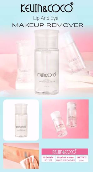 صورة KEVIN & COCO Pure Clean 3-in-1 Lip & Eye Makeup Remover – 100ml