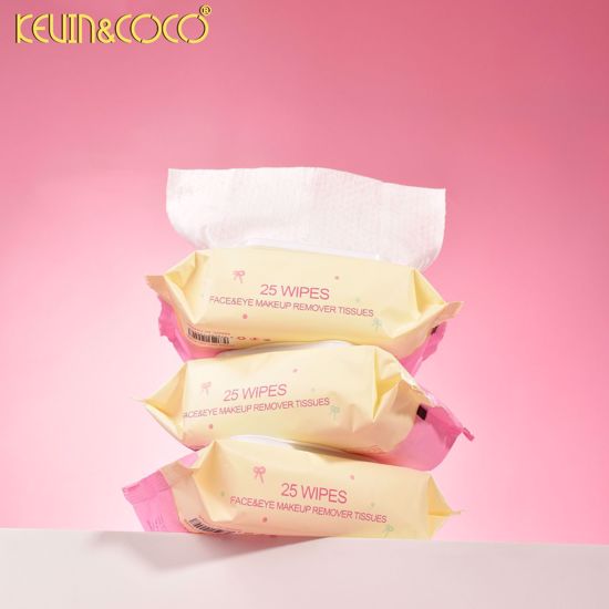 صورة Kevin & Coco Face & Eye Makeup Remover Wipes (25pcs)