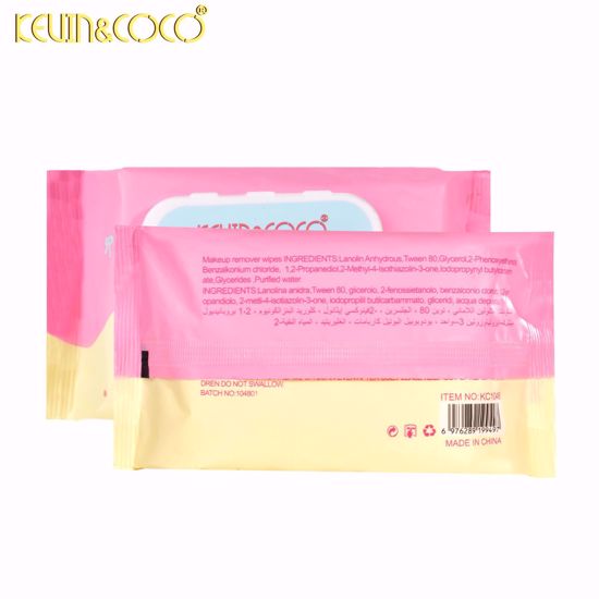 صورة Kevin & Coco Face & Eye Makeup Remover Wipes (25pcs)