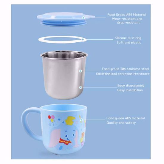 صورة Disney Stitch Stainless Steel Water Cups