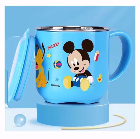صورة Disney Mickey Mouse Cartoon Stainless Steel Kids Cup