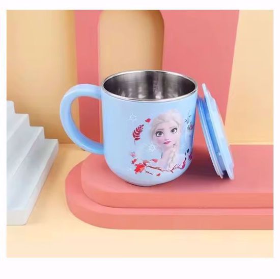 صورة Disney Frozen  Cartoon Stainless Steel Kids Cup