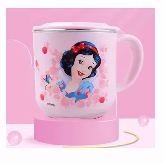 صورة Disney Snow White Cartoon Stainless Steel Kids Cup