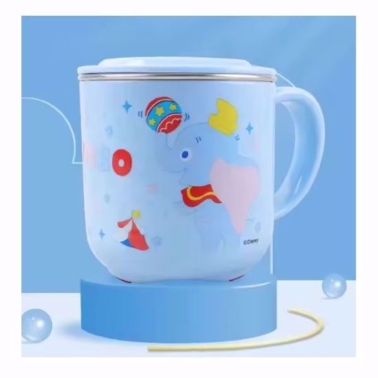صورة Disney Dumbo Cartoon Stainless Steel Kids Cup
