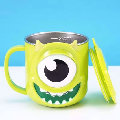 صورة Disney Monster 3D Cartoon Stainless Steel Kids Cup
