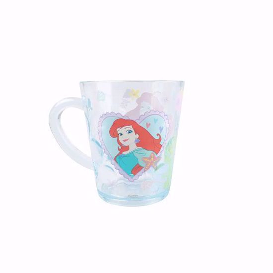 صورة Disney Princess Ariel Crystal Glass
