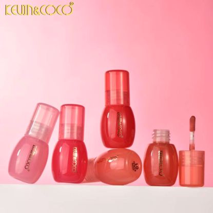 صورة Kevin & Coco Cherry Lip Lacquer 4 Colors Lip Gloss  - Fruit Series