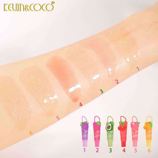 Picture of Kevin & Coco  Fruit Shine Pearl Lip Gloss (6 FLAVORS)