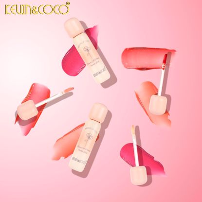 صورة Kevin & Coco6-Shade Rose Love Glass Lip Gloss
