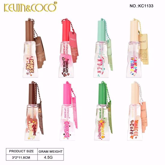 Picture of Kevin & Coco 8-Shade Chocolate Tinted Lip Oil