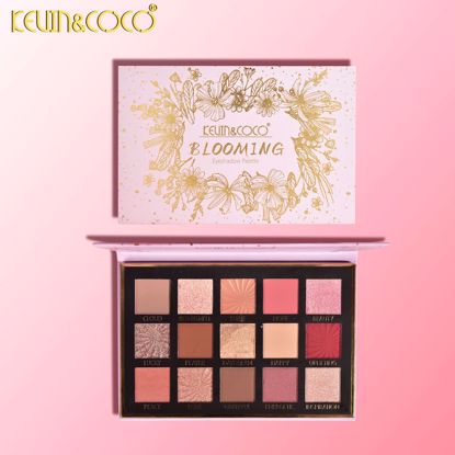 صورة Kevin & Coco Blooming 15-Color Eyeshadow Palette