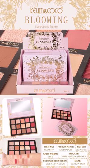 Picture of Kevin & Coco Blooming 15-Color Eyeshadow Palette