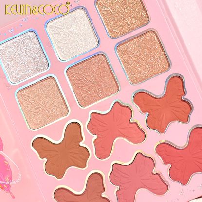 صورة Kevin & Coco 94- Color Glowy Butterfly Makeup Book