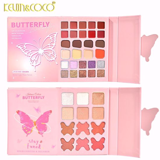 Picture of Kevin & Coco 94- Color Glowy Butterfly Makeup Book